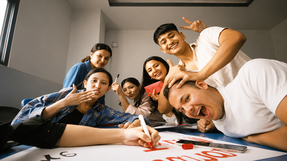 OutSmart community members together
